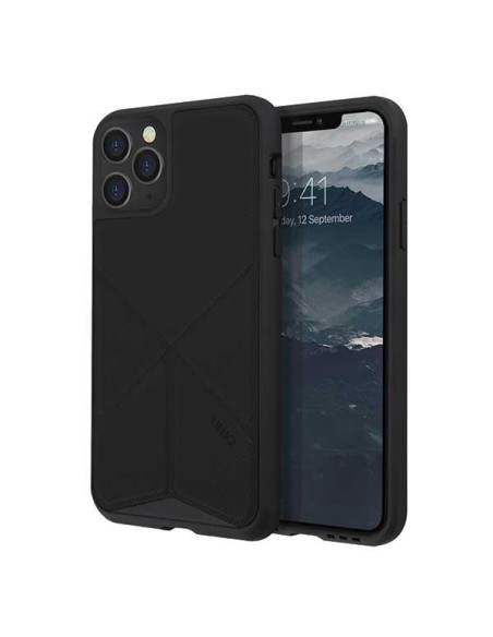 UNIQ Transforma dėklas, skirtas iPhone 11 Pro - juodas UNIQ Transforma dėklas, skirtas iPhone 11 Pro - juodas