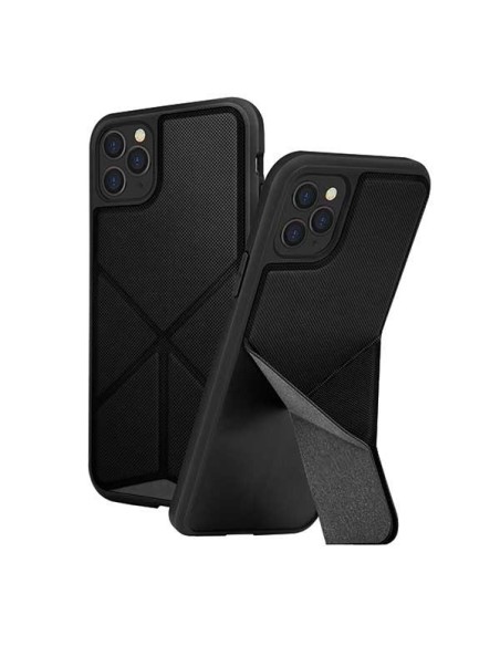 UNIQ Transforma dėklas, skirtas iPhone 11 Pro - juodas UNIQ Transforma dėklas, skirtas iPhone 11 Pro - juodas