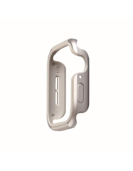 UNIQ Valencia dėklas Apple Watch 4 / 5 / 6 / SE 40mm - sidabrinis UNIQ Valencia dėklas Apple Watch 4 / 5 / 6 / SE 40mm - sidabrinis