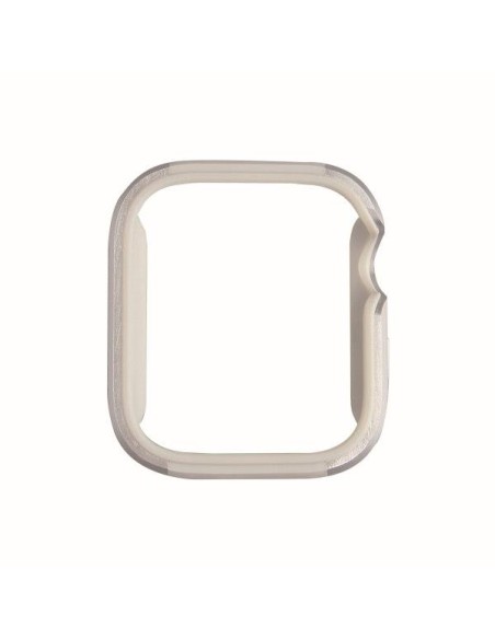 UNIQ Valencia dėklas Apple Watch 4 / 5 / 6 / SE 40mm - sidabrinis UNIQ Valencia dėklas Apple Watch 4 / 5 / 6 / SE 40mm - sidabrinis