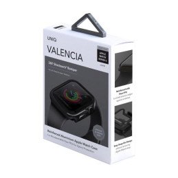 UNIQ Valencia dėklas Apple Watch 4 / 5 / 6 / SE 40mm - pilkas