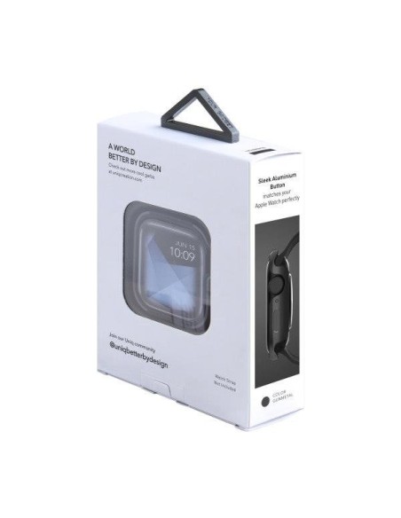 UNIQ Valencia dėklas Apple Watch 4 / 5 / 6 / SE 40mm - pilkas