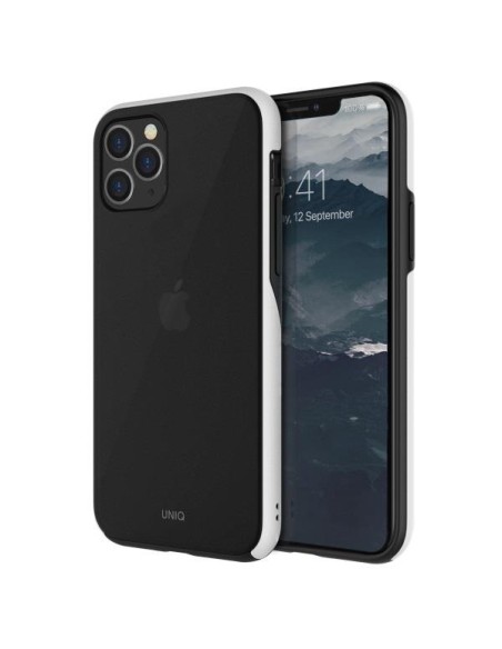 UNIQ Vesto Hue dėklas, skirtas iPhone 11 Pro Max - juodai baltas UNIQ Vesto Hue dėklas, skirtas iPhone 11 Pro Max - juodai baltas