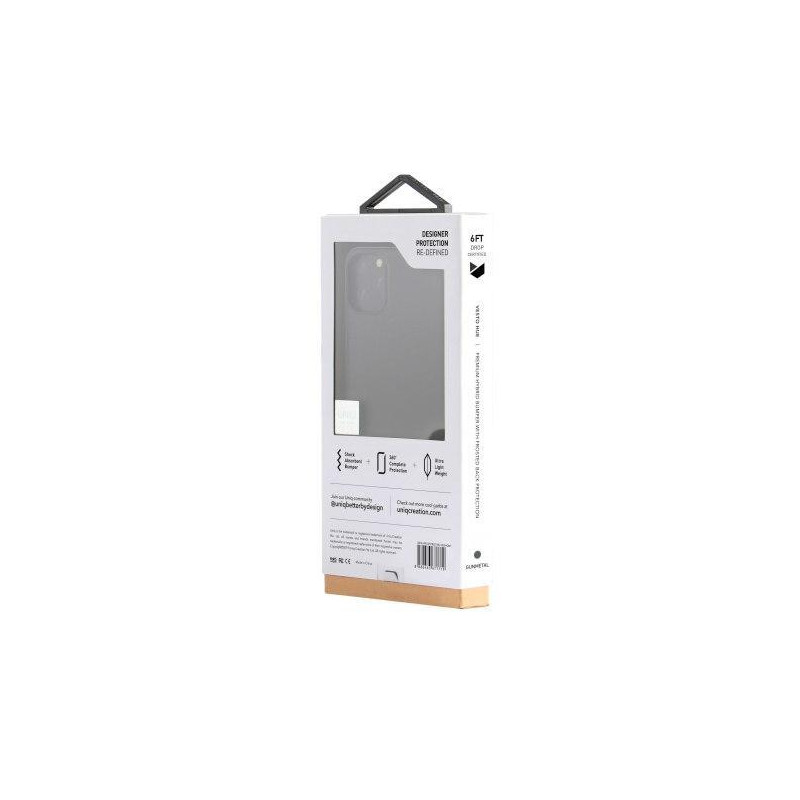 UNIQ Vesto Hue dėklas, skirtas iPhone 11 Pro Max - juodos ir pilkos spalvos