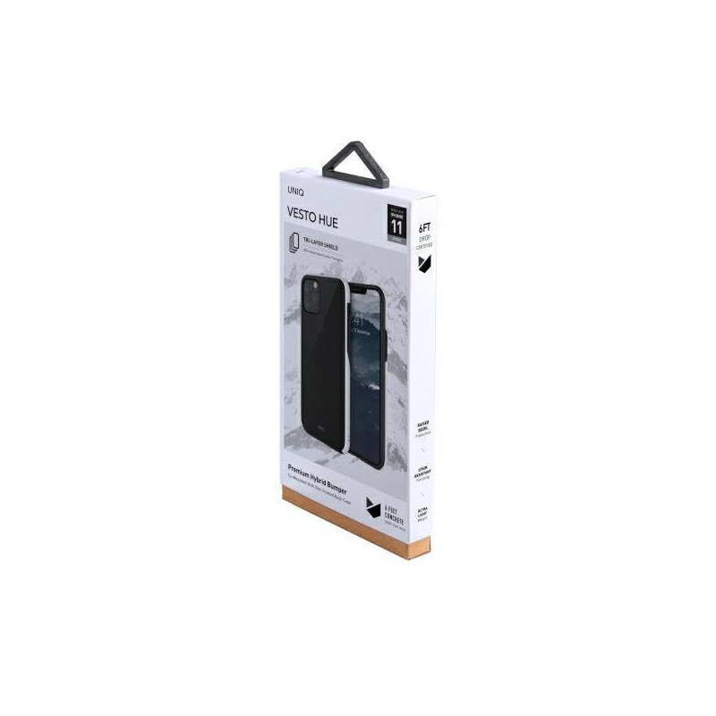 UNIQ Vesto Hue dėklas, skirtas iPhone 11 Pro - juodai baltas