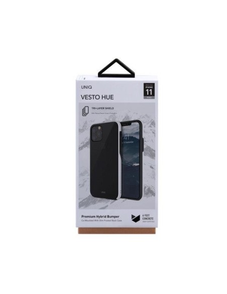 UNIQ Vesto Hue dėklas, skirtas iPhone 11 Pro - juodai baltas UNIQ Vesto Hue dėklas, skirtas iPhone 11 Pro - juodai baltas