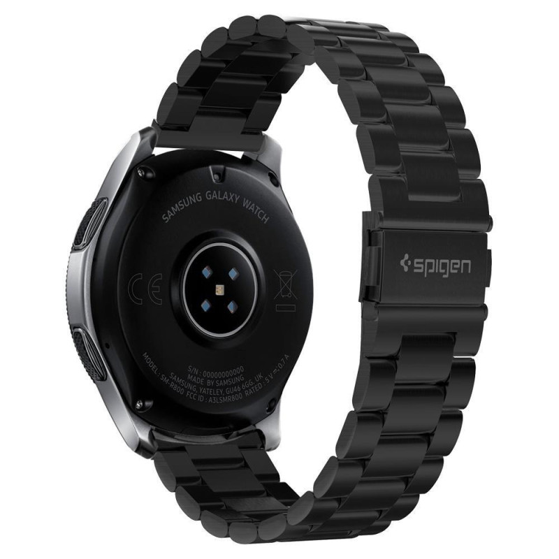 Spigen Modern Fit apyrankė, skirta Samsung Galaxy Watch 46mm – juoda