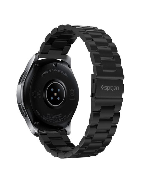 Spigen Modern Fit apyrankė, skirta Samsung Galaxy Watch 46mm – juoda Spigen Modern Fit apyrankė, skirta Samsung Galaxy Watch 46mm – juoda