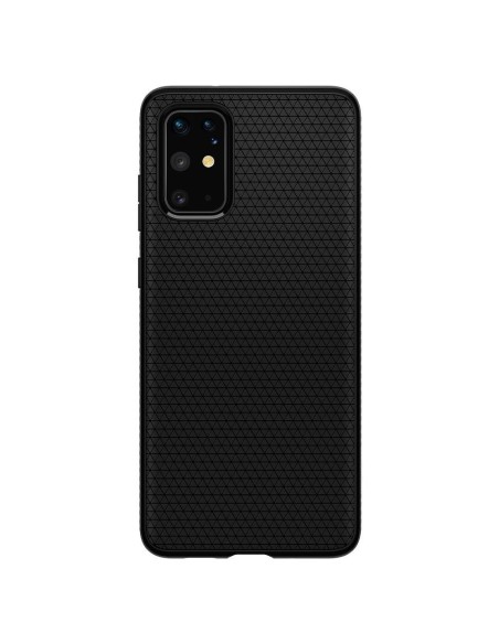 Spigen Liquid Air dėklas, skirtas Samsung Galaxy S20+ - matinė juoda Spigen Liquid Air dėklas, skirtas Samsung Galaxy S20+ - matinė juoda