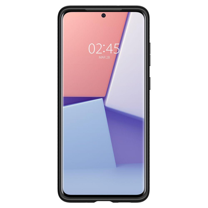 Spigen Liquid Air dėklas, skirtas Samsung Galaxy S20+ - matinė juoda