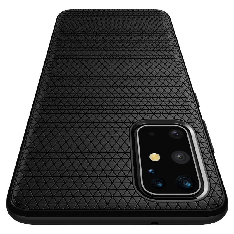 Spigen Liquid Air dėklas, skirtas Samsung Galaxy S20+ - matinė juoda