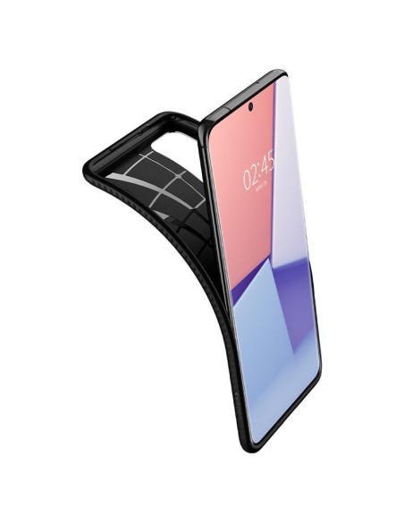 Spigen Liquid Air dėklas, skirtas Samsung Galaxy S20+ - matinė juoda Spigen Liquid Air dėklas, skirtas Samsung Galaxy S20+ - matinė juoda