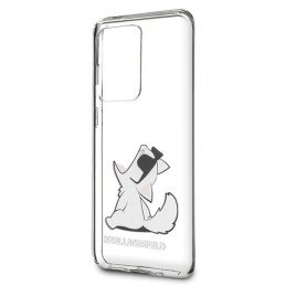 Karl Lagerfeld KLHCS69CFNRC S20 Ultra G988 skaidrus Choupette Fun