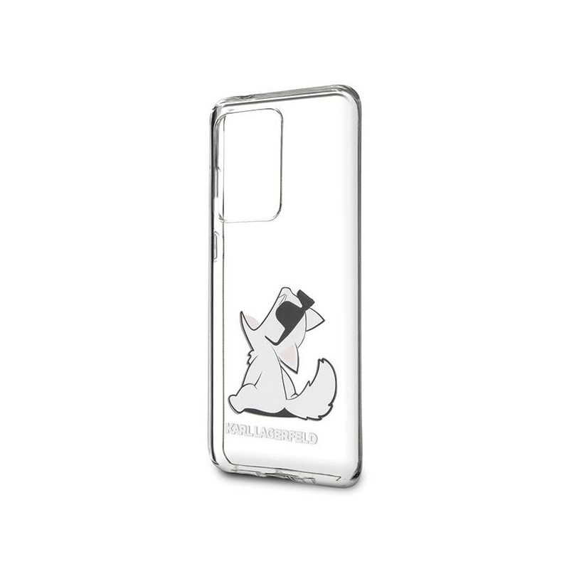 Karl Lagerfeld KLHCS69CFNRC S20 Ultra G988 skaidrus Choupette Fun