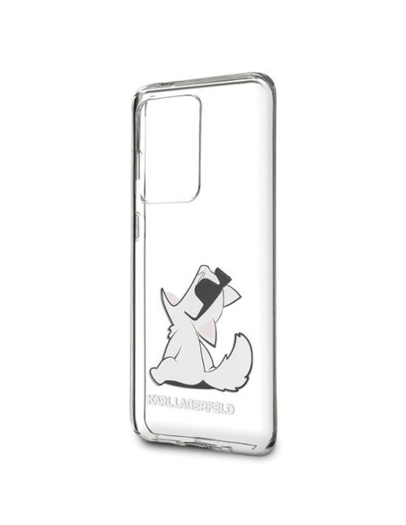 Karl Lagerfeld KLHCS69CFNRC S20 Ultra G988 skaidrus Choupette Fun