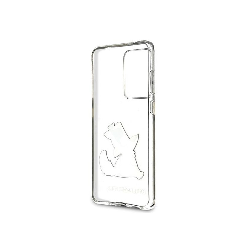 Karl Lagerfeld KLHCS69CFNRC S20 Ultra G988 skaidrus Choupette Fun