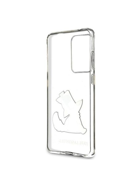 Karl Lagerfeld KLHCS69CFNRC S20 Ultra G988 skaidrus Choupette Fun