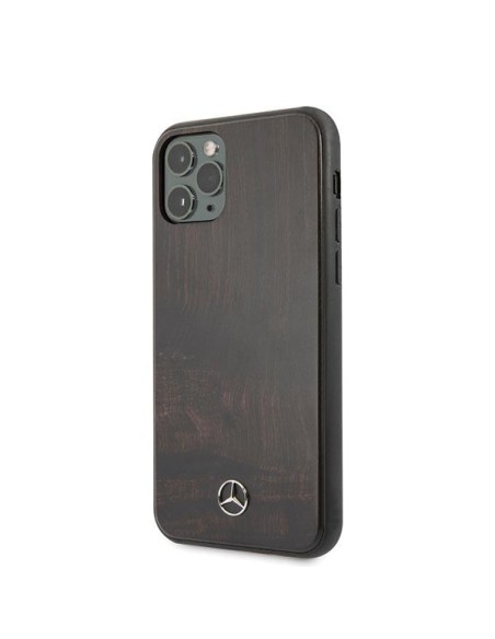 Mercedes Wood Line Rosewood dėklas iPhone 11 Pro Max - rudas Mercedes Wood Line Rosewood dėklas iPhone 11 Pro Max - rudas