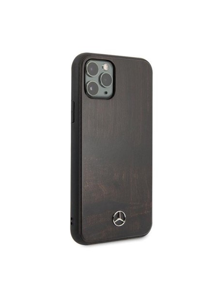 Mercedes Wood Line Rosewood dėklas iPhone 11 Pro Max - rudas Mercedes Wood Line Rosewood dėklas iPhone 11 Pro Max - rudas
