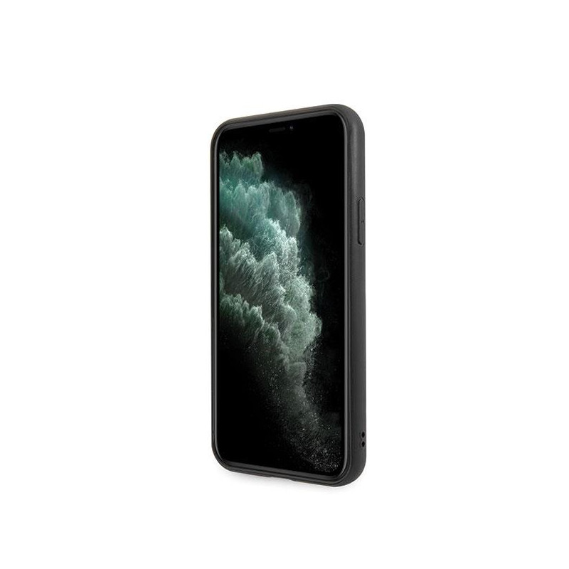 Mercedes Wood Line Rosewood dėklas iPhone 11 Pro Max - rudas