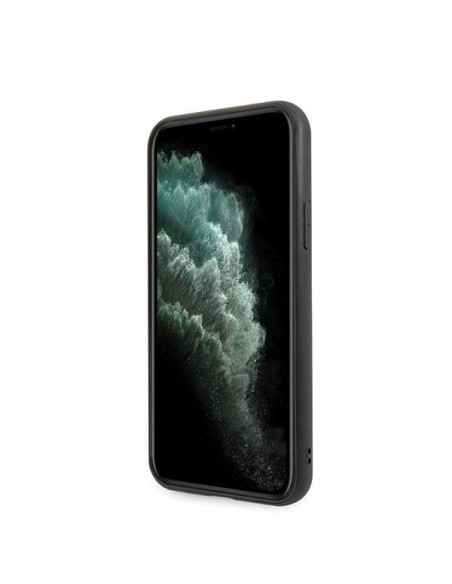 Mercedes Wood Line Walnut dėklas iPhone 11 Pro Max - rudas