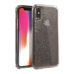 Uniq Clarion Tinsel dėklas, skirtas iPhone Xs Max - juodas