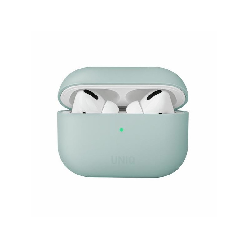 UNIQ Lino silikoninis dėklas, skirtas AirPods Pro - mėtų