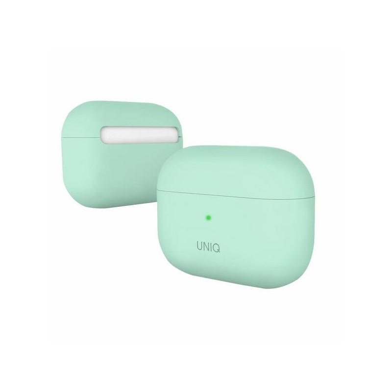 UNIQ Lino silikoninis dėklas, skirtas AirPods Pro - mėtų