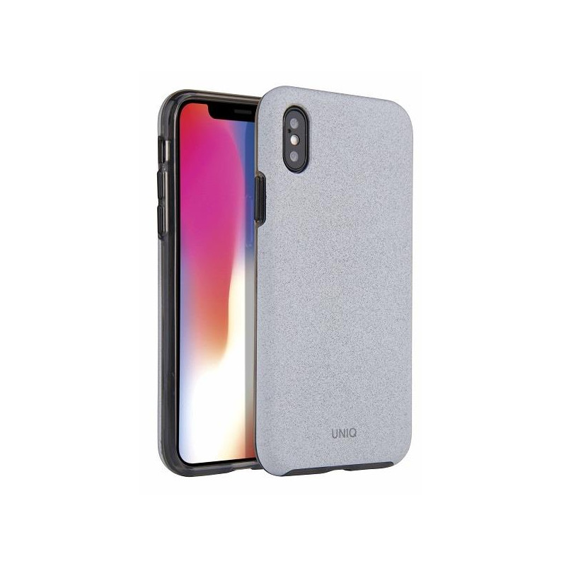 UNIQ Lithos dėklas, skirtas iPhone Xs Max - šviesiai pilkas