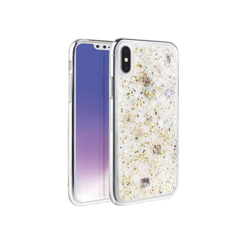 UNIQ Lumence Clear dėklas, skirtas iPhone Xs Max - auksinis UNIQ Lumence Clear dėklas, skirtas iPhone Xs Max - auksinis