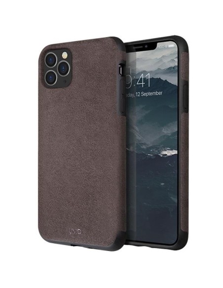 UNIQ Sueve dėklas iPhone 11 Pro - tamsiai pilkas UNIQ Sueve dėklas iPhone 11 Pro - tamsiai pilkas
