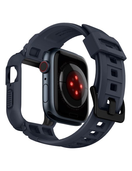 „Spigen Rugged Armor Pro“ dėklas, skirtas Apple Watch 4/ 5/ 6/ 7/ 8/ 9/ SE (44/ 45 mm) – pilkas „Spigen Rugged Armor Pro“ dėklas, skirtas Apple Watch 4/ 5/ 6/ 7/ 8/ 9/ SE (44/ 45 mm) – pilkas