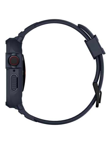 „Spigen Rugged Armor Pro“ dėklas, skirtas Apple Watch 4/ 5/ 6/ 7/ 8/ 9/ SE (44/ 45 mm) – pilkas „Spigen Rugged Armor Pro“ dėklas, skirtas Apple Watch 4/ 5/ 6/ 7/ 8/ 9/ SE (44/ 45 mm) – pilkas