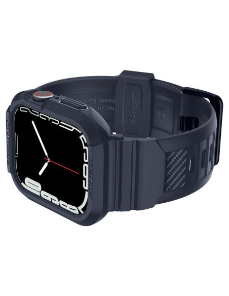 „Spigen Rugged Armor Pro“ dėklas, skirtas Apple Watch 4/ 5/ 6/ 7/ 8/ 9/ SE (44/ 45 mm) – pilkas „Spigen Rugged Armor Pro“ dėklas, skirtas Apple Watch 4/ 5/ 6/ 7/ 8/ 9/ SE (44/ 45 mm) – pilkas
