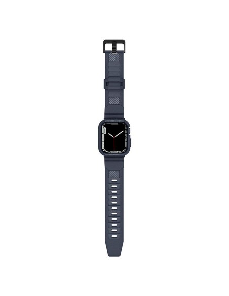 „Spigen Rugged Armor Pro“ dėklas, skirtas Apple Watch 4/ 5/ 6/ 7/ 8/ 9/ SE (44/ 45 mm) – pilkas „Spigen Rugged Armor Pro“ dėklas, skirtas Apple Watch 4/ 5/ 6/ 7/ 8/ 9/ SE (44/ 45 mm) – pilkas