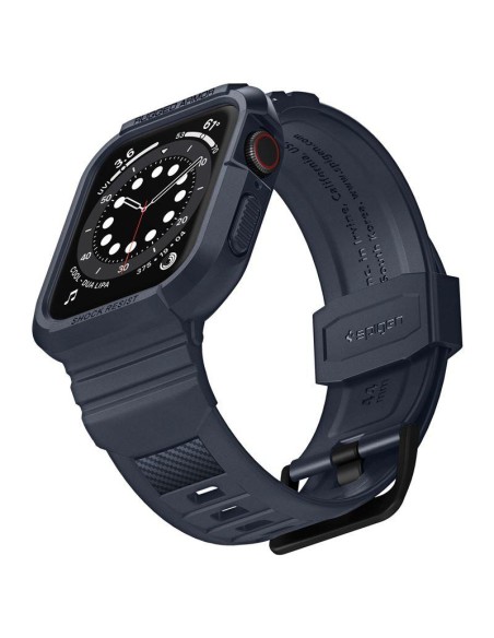 „Spigen Rugged Armor Pro“ dėklas, skirtas Apple Watch 4/ 5/ 6/ 7/ 8/ 9/ SE (44/ 45 mm) – pilkas „Spigen Rugged Armor Pro“ dėklas, skirtas Apple Watch 4/ 5/ 6/ 7/ 8/ 9/ SE (44/ 45 mm) – pilkas