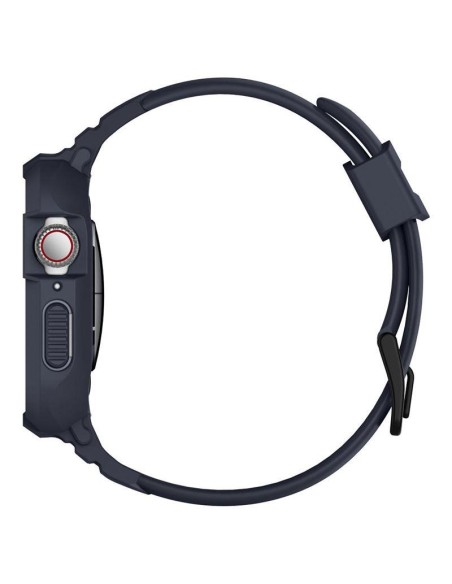 „Spigen Rugged Armor Pro“ dėklas, skirtas Apple Watch 4/ 5/ 6/ 7/ 8/ 9/ SE (44/ 45 mm) – pilkas „Spigen Rugged Armor Pro“ dėklas, skirtas Apple Watch 4/ 5/ 6/ 7/ 8/ 9/ SE (44/ 45 mm) – pilkas