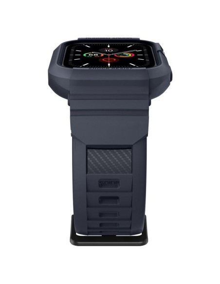 „Spigen Rugged Armor Pro“ dėklas, skirtas Apple Watch 4/ 5/ 6/ 7/ 8/ 9/ SE (44/ 45 mm) – pilkas „Spigen Rugged Armor Pro“ dėklas, skirtas Apple Watch 4/ 5/ 6/ 7/ 8/ 9/ SE (44/ 45 mm) – pilkas