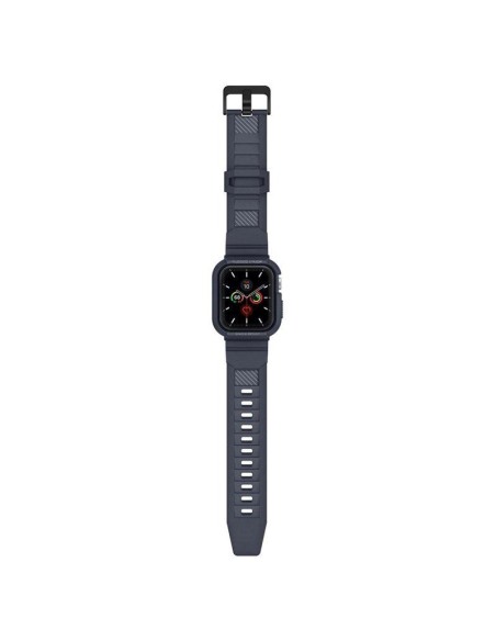 „Spigen Rugged Armor Pro“ dėklas, skirtas Apple Watch 4/ 5/ 6/ 7/ 8/ 9/ SE (44/ 45 mm) – pilkas „Spigen Rugged Armor Pro“ dėklas, skirtas Apple Watch 4/ 5/ 6/ 7/ 8/ 9/ SE (44/ 45 mm) – pilkas