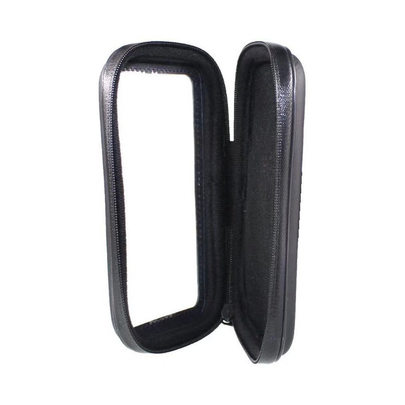 Dviračio vandeniui atsparus motociklo laikiklis, XL vairas telefono krepšys (maks. telefono dydis: 165 mm x 80 mm) juoda...