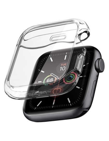 Spigen Ultra Hybrid dėklas Apple Watch 4/ 5/ 6/ SE (44mm) - skaidrus Spigen Ultra Hybrid dėklas Apple Watch 4/ 5/ 6/ SE (44mm) - skaidrus