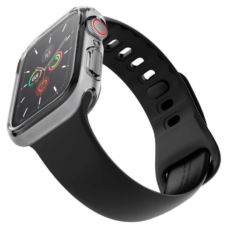 Spigen Ultra Hybrid dėklas Apple Watch 4/ 5/ 6/ SE (44mm) - skaidrus