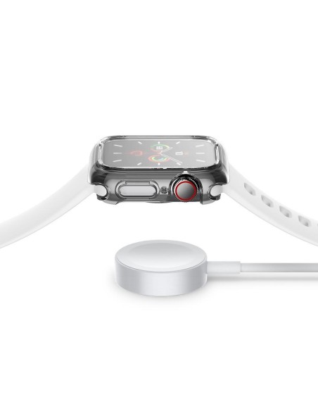 Spigen Ultra Hybrid dėklas Apple Watch 4/ 5/ 6/ SE (44mm) - skaidrus Spigen Ultra Hybrid dėklas Apple Watch 4/ 5/ 6/ SE (44mm) - skaidrus