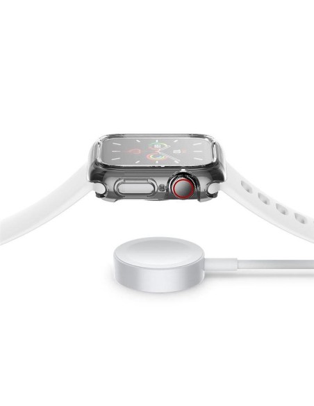 Spigen Ultra Hybrid dėklas Apple Watch 4/ 5/ 6/ SE (44mm) - skaidrus Spigen Ultra Hybrid dėklas Apple Watch 4/ 5/ 6/ SE (44mm) - skaidrus
