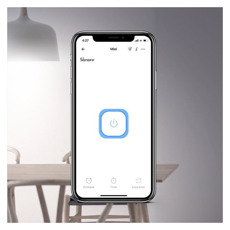 MINI R2 WiFi įleidžiamas relės jungiklis WiFi...