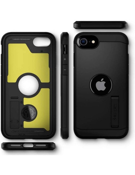 Spigen Tough Armor dėklas iPhone SE 2020 / 2022 - juodas Spigen Tough Armor dėklas iPhone SE 2020 / 2022 - juodas
