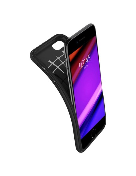 Spigen Rugged Armor dėklas iPhone SE 2020 / 2022 - juodas Spigen Rugged Armor dėklas iPhone SE 2020 / 2022 - juodas