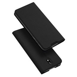 DUX DUCIS Skin Pro dėklo dėklo dėklas su atvartu, skirtas Nokia 1.3 juodas