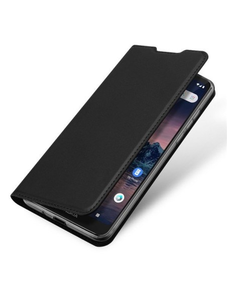 DUX DUCIS Skin Pro dėklo dėklo dėklas su atvartu, skirtas Nokia 1.3 juodas