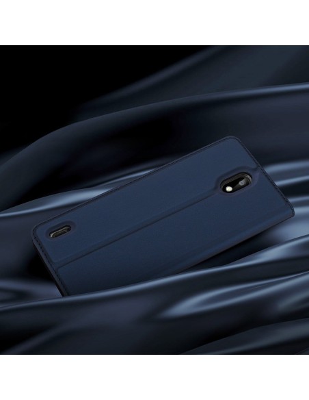 DUX DUCIS Skin Pro dėklo dėklo dėklas su atvartu, skirtas Nokia 1.3 juodas